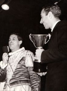 Paolo Zacchino con Cno Tortorella - Mago Zurlì - anni 60